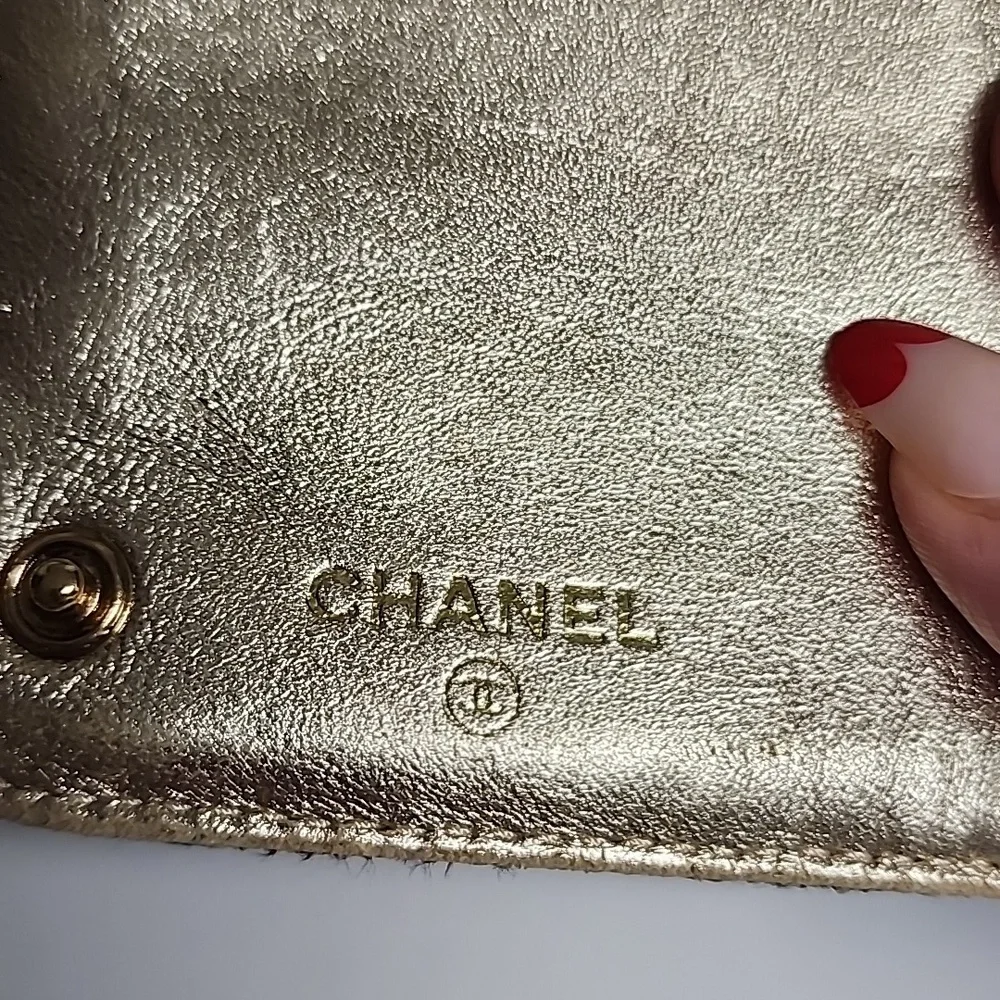 CHANEL Vintage Zip around Denim wallet - Picture 9 of 16